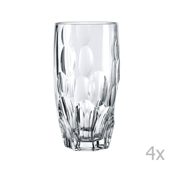 Sada 4 sklenic z křišťálového skla Nachtmann Sphere, 385 ml