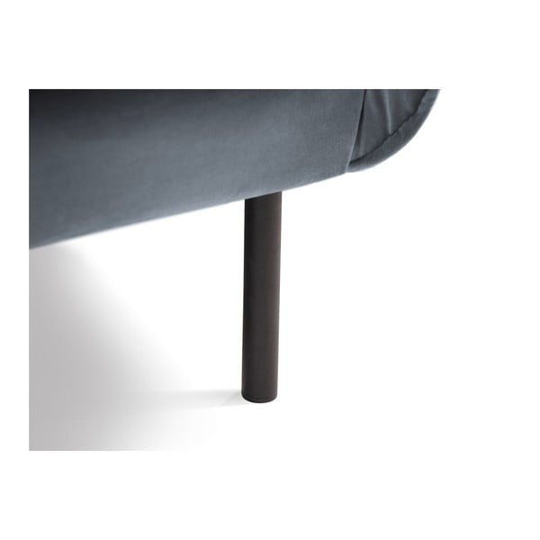 Šedé sametové křeslo Cosmopolitan Design Vienna-image-4