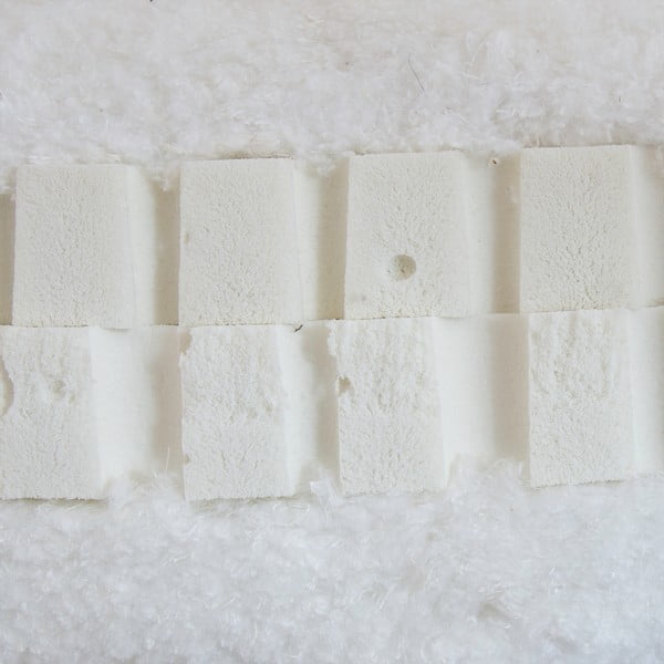 Bílá extra měkká futonová matrace 90x200 cm Double Latex – Karup Design-image-1