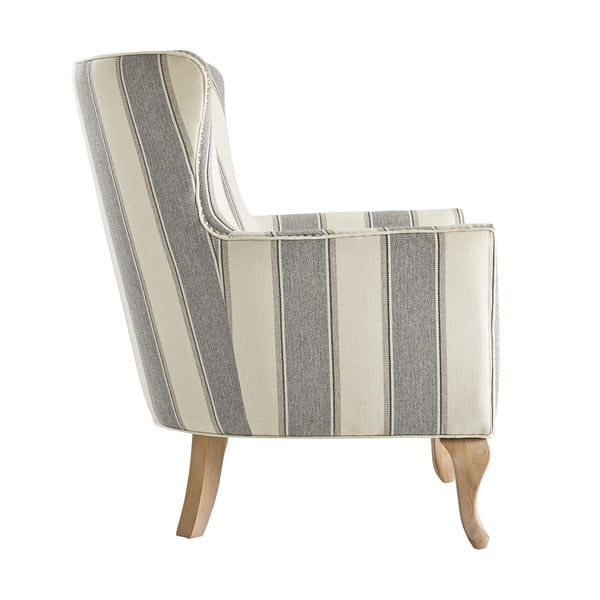 Šedé/béžové křeslo Reva – Støraa-image-2