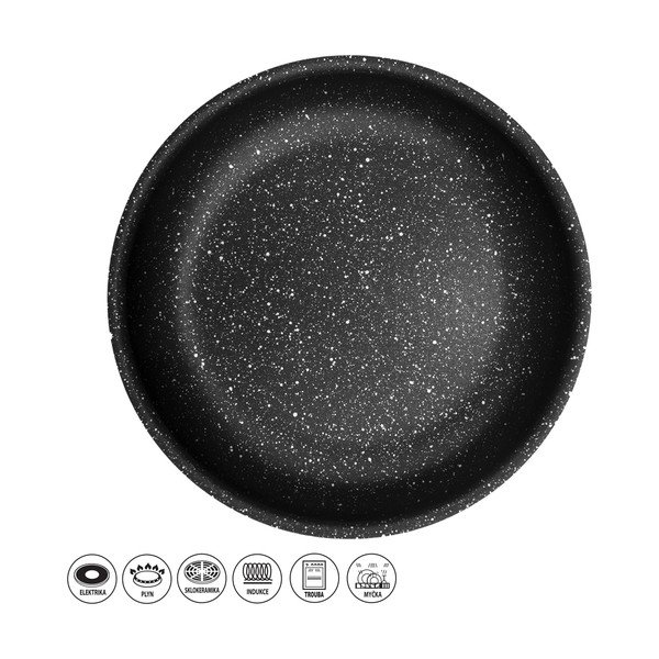 Hliníková pánev ø 28 cm Grande Combi – Orion-image-1