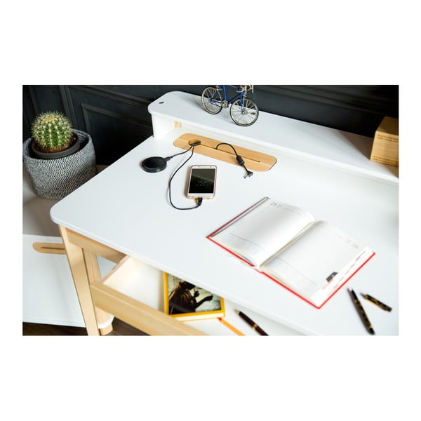 Tmavě šedý pracovní stůl Ragaba ASHME-image-2