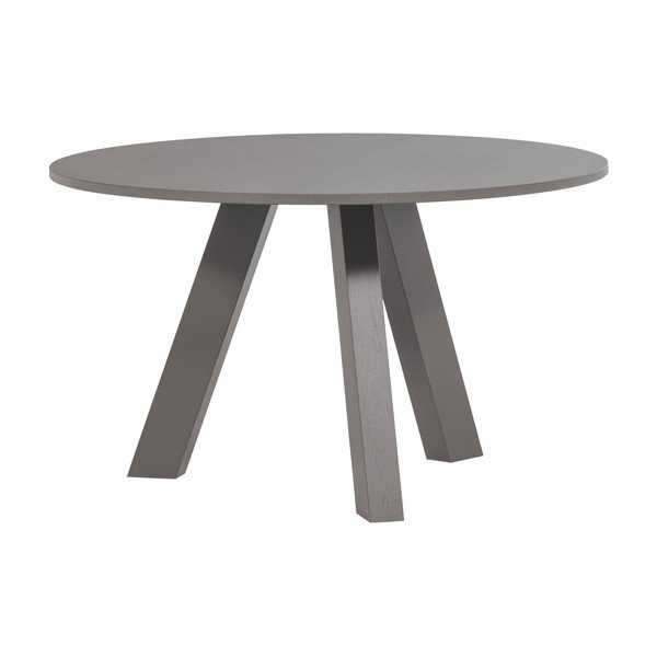 Kulatý jídelní stůl z dubového dřeva ø 129 cm Rhonda – WOOOD-image-2