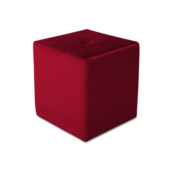 Červený puf Mazzini Sofas Margaret, 40 x 45 cm-image-3
