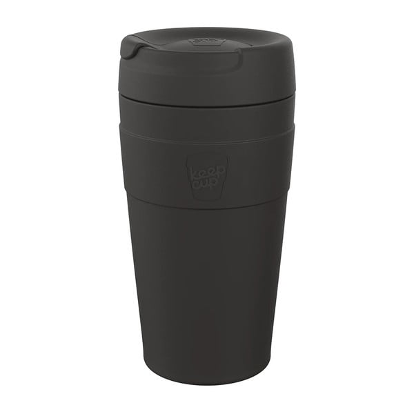 Černý termo hrnek 454 ml  Helix Thermal Black L – KeepCup