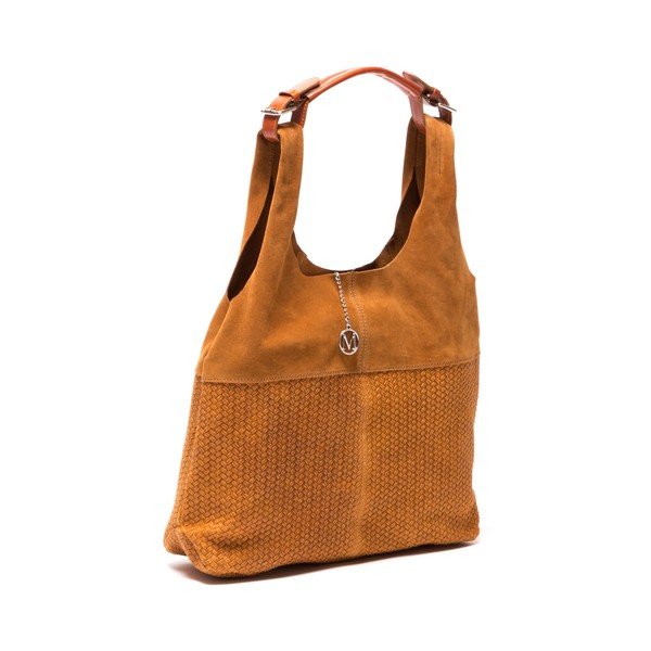 Kožená kabelka Tote 875 Cognac-image-1