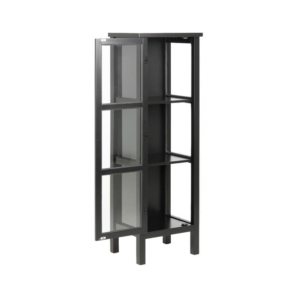 Černá vitrína 46x137 cm Eton - Actona-image-2