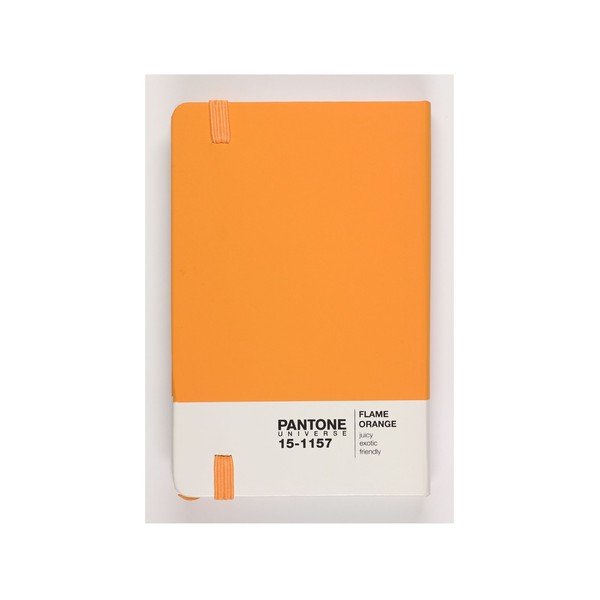 Zápisník Rubber Flame Orange 18-3949-image-1