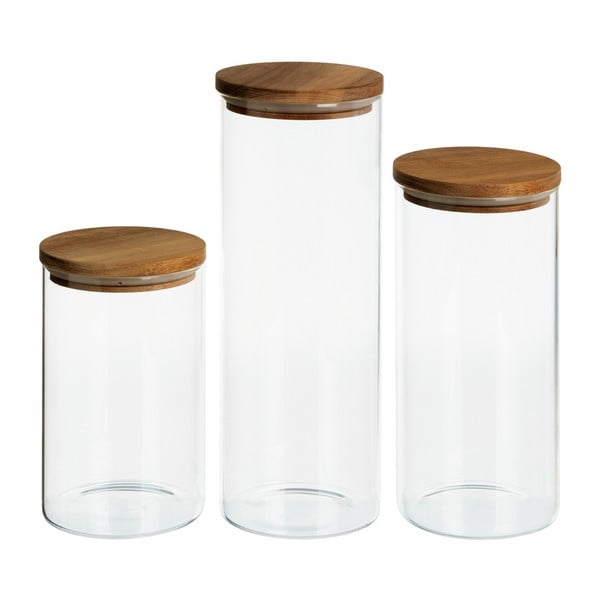 Skleněné dózy na potraviny/na těstoviny v sadě 3 ks – Casa Selección
