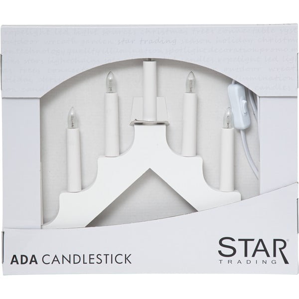 Bílá světelná dekorace Ada – Star Trading-image-3