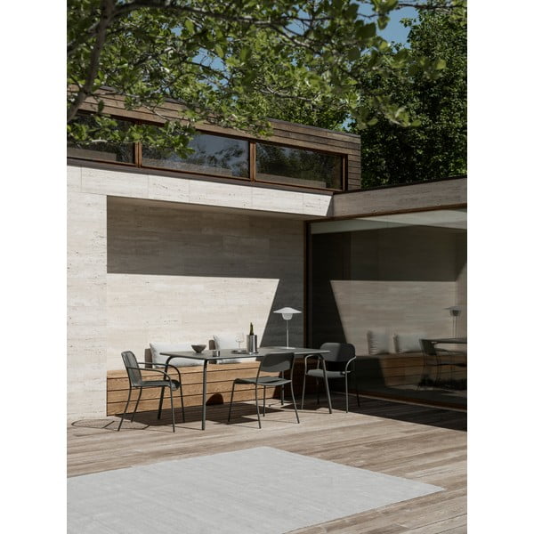 Vnitřní a venkovní koberec šedobéžový z recyklovaných vláken 200x300 cm Tendor – Blomus-image-1