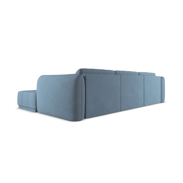 Světle modrá rohová pohovka (pravý roh) Hoku – Makamii-image-3