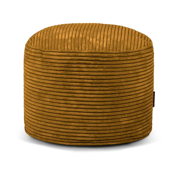 Manšestrový sedací vak v hořčicové barvě Mini – SLOWDOWN