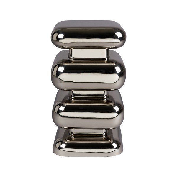 Kovový odkládací stolek 29x29 cm Stubby – Dutchbone-image-2