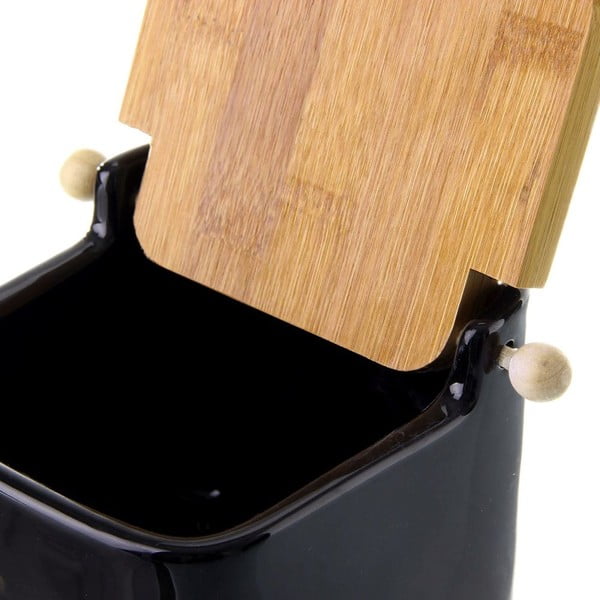 Černá keramická slánka Unimasa, 750 ml-image-1