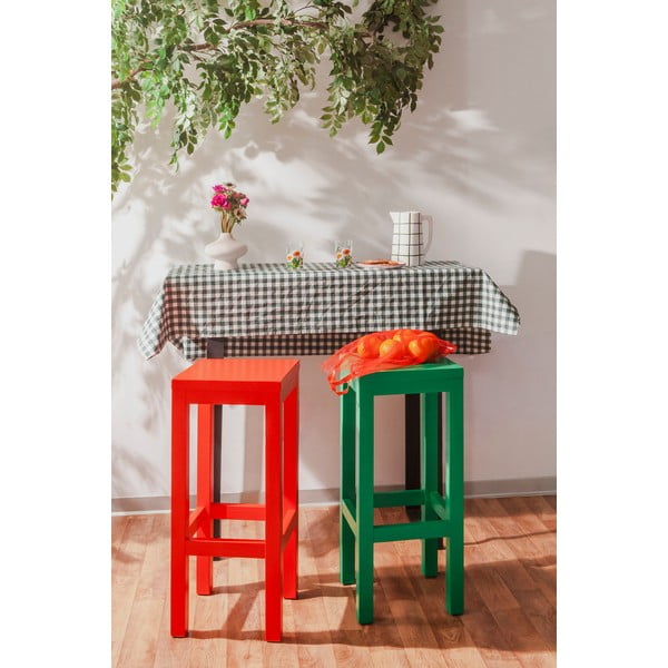 Červená barová židle 75 cm Axel – Really Nice Things-image-1
