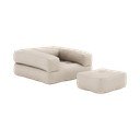 Variabilní křeslo Karup Design Cube Beige