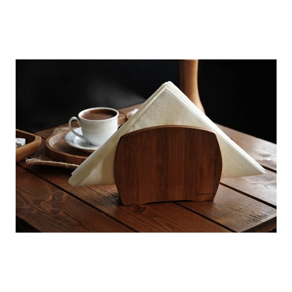 Bambusový stojan na papírové ubrousky Bambum Lola-image-1