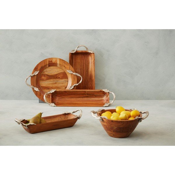 Dřevěný tác 14x47 cm Vine – Premier Housewares-image-1
