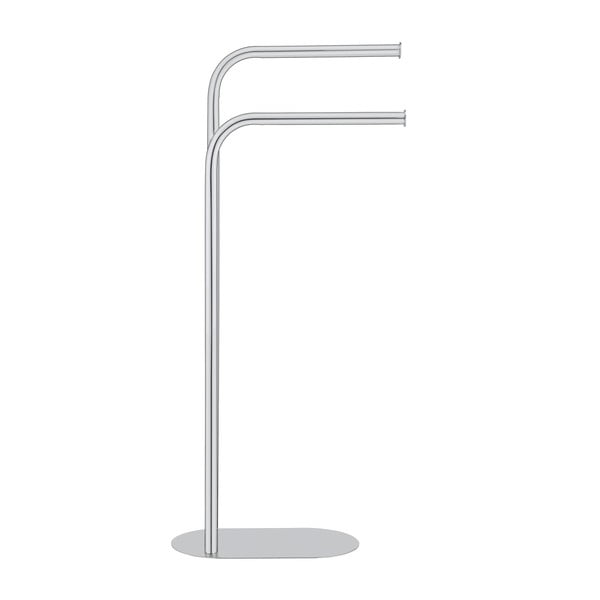 Stojan na ručníky z nerezové oceli v leskle stříbrné barvě Levante – Wenko-image-4