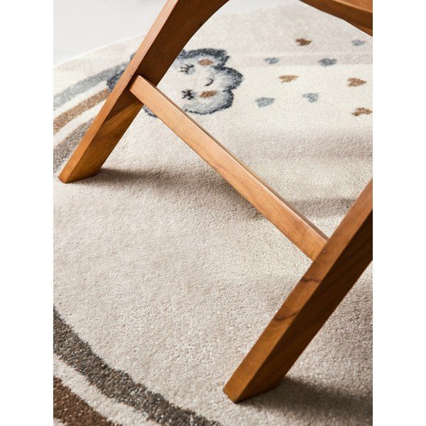 Krémový dětský koberec ø160 cm Walk like an Elephant Rainbow – Villeroy&Boch-image-3