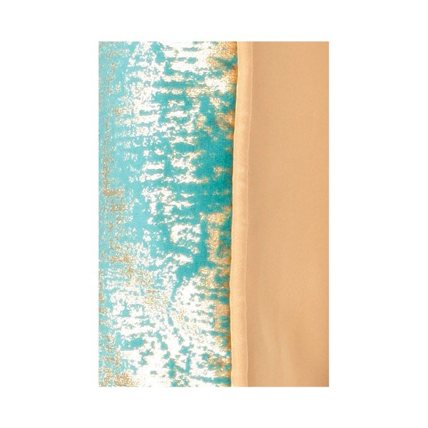 Tyrkysovo-béžový oboustranný polštář Kate Louise Muro, 45 x 45 cm-image-4