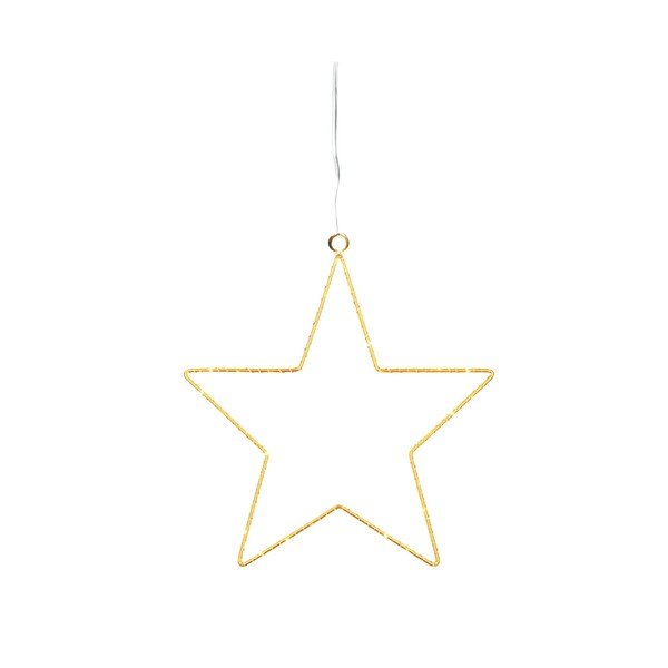 Světelná dekorace na baterky ve zlaté barvě Liva Star – Sirius