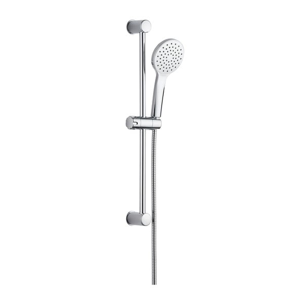 Sprchový set z nerezové oceli ve stříbrné barvě s ruční sprchou/s posuvným držákem 60 cm No. 2 – Allstar