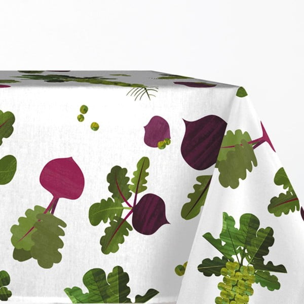 Bavlněný ubrus Happy Friday Basic Greenery, 150 x 150 cm-image-1