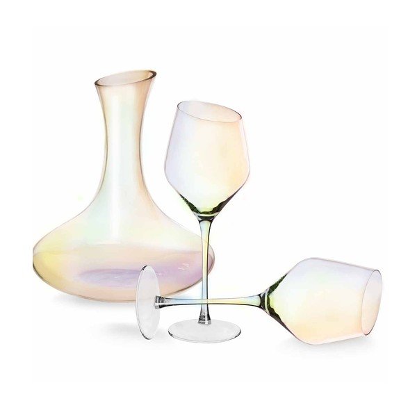 Set 2 sklenic a karafy Orion Exclusive Luster-image-1