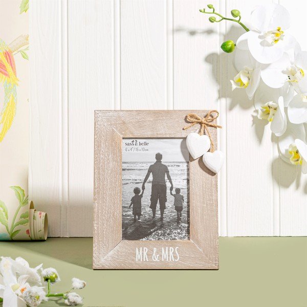 Dřevěný rámeček 17x22 cm - Sass & Belle-image-3