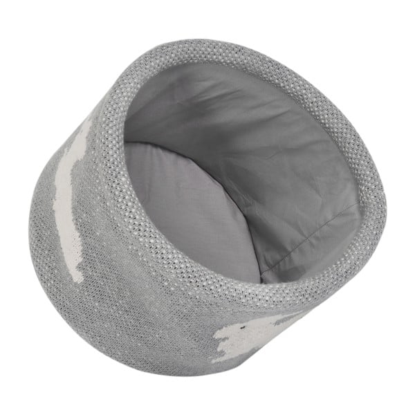 Šedý bavlněný organizér Kindsgut Bunny, ø 16 cm-image-2