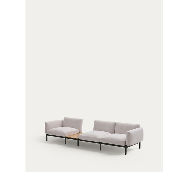 Béžová čalouněná zahradní pohovka Sorells – Kave Home-image-3