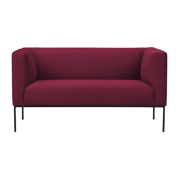 Červená dvojmístná pohovka Windsor & Co Sofas Neptune