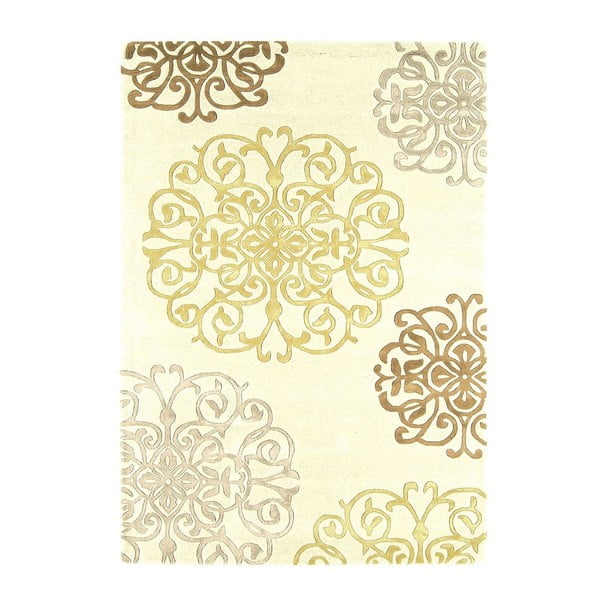Vlněný koberec Matrix Tangier Cream 160x230 cm