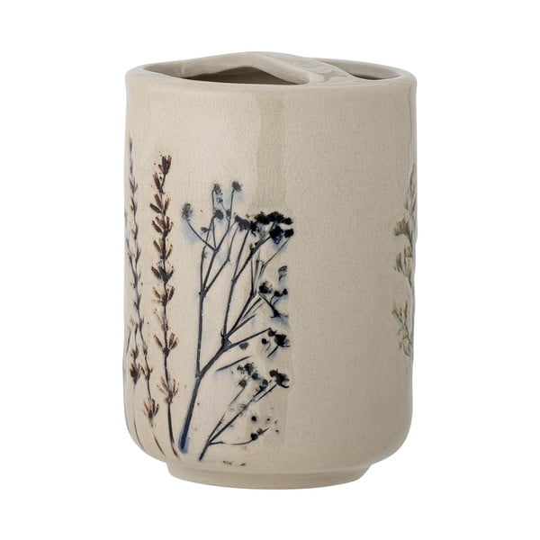 Krémová kameninová sada doplňků do koupelny Bea – Bloomingville-image-2