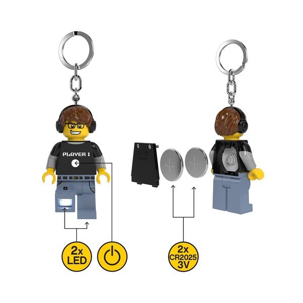 Klíčenka se svítilnou Player – LEGO®-image-3