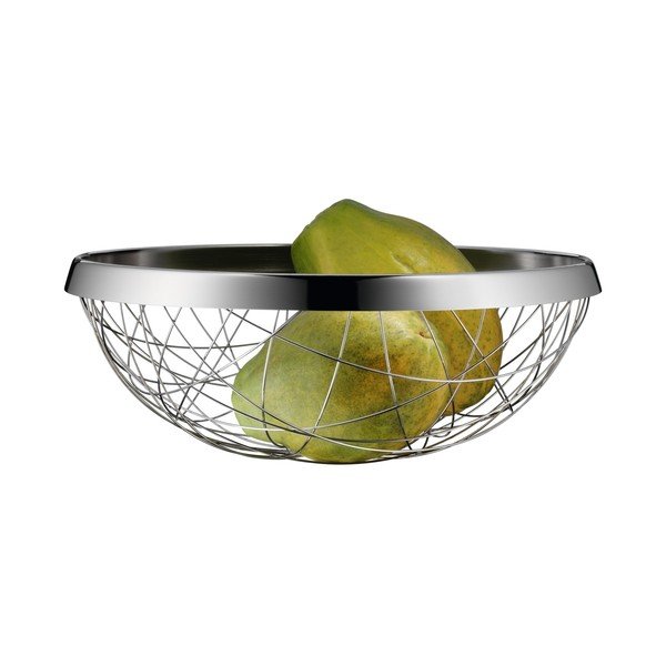 Nerezový košík na ovoce WMF Cromargan® Lounge Living, ⌀ 30 cm-image-1
