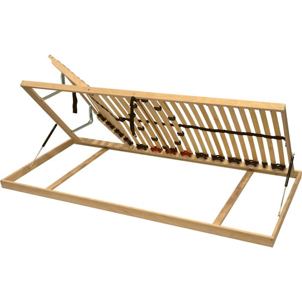 Polohovatelný výklopný lamelový rošt 90x200 cm DOUBLE BVH – Materasso