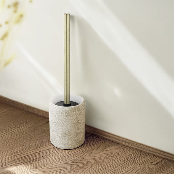 Bílá WC štětka z polyresinu Montalfano – Wenko-image-1