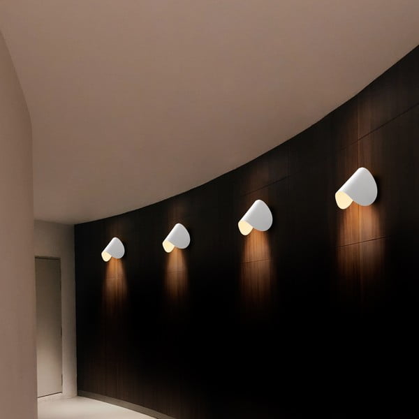 Bílé LED nástěnné svítidlo Heybe – Opviq lights-image-4