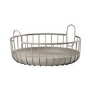 Drátěný kovový košík ø 38x18 cm Inu – Zone