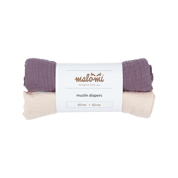 Mušelínové pleny 2 ks Muslin – Malomi Kids