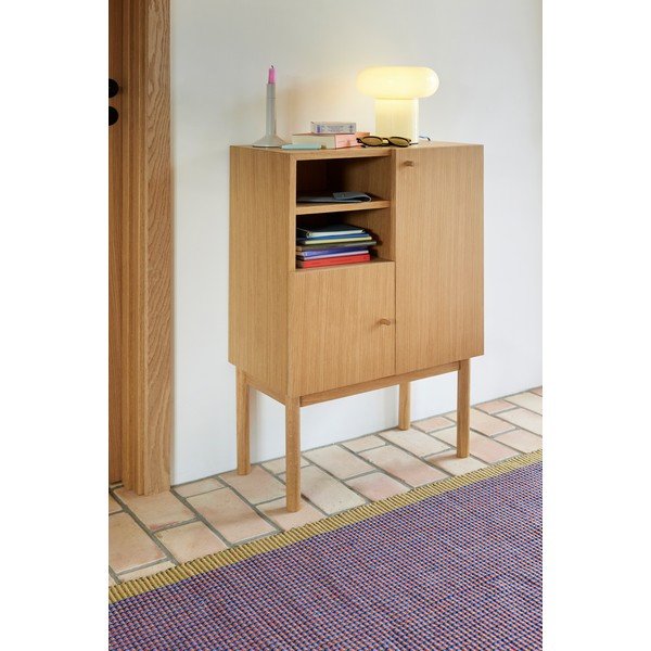 Skříňka v dekoru dubu v přírodní barvě 60x90x34 cm Nobby – Hübsch-image-2