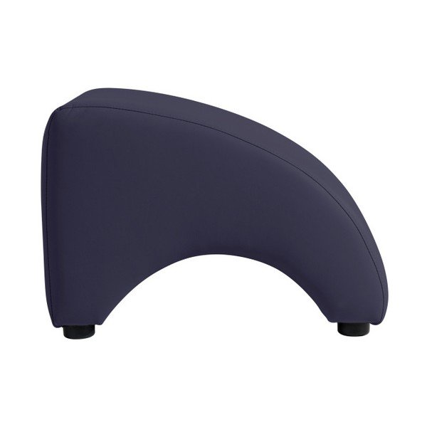 Tmavě modrá podnožka z imitace kůže Max Winzer Brandford-image-2