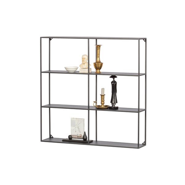 Černá patrová kovová police Meert – WOOOD-image-2