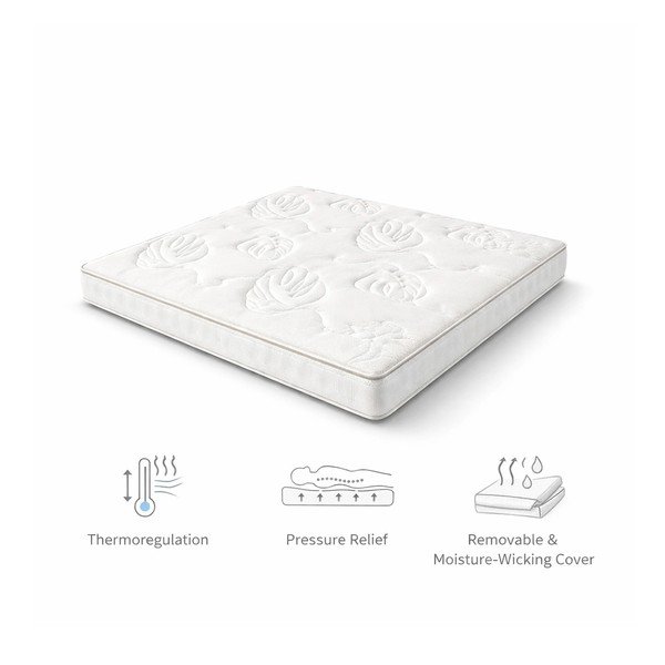 Středně tvrdá pěnová matrace 160x200 cm Smooth Vibe – Bonami Selection-image-3