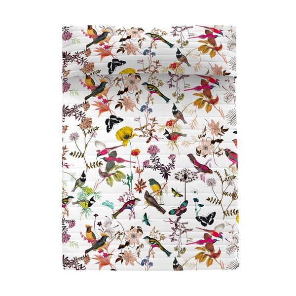 Bavlněný prošívaný přehoz 180x260 cm Birds of paradice – Happy Friday