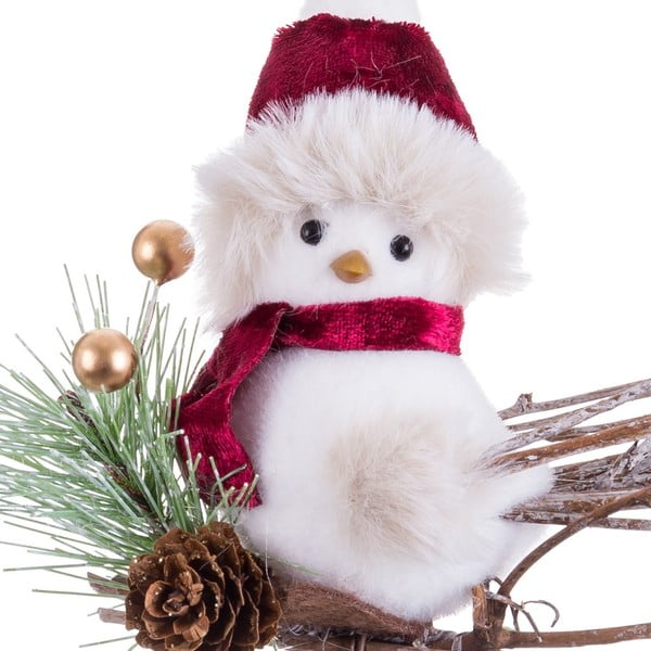 Textilní vánoční ozdoba 13 cm Bird – Casa Selección-image-1
