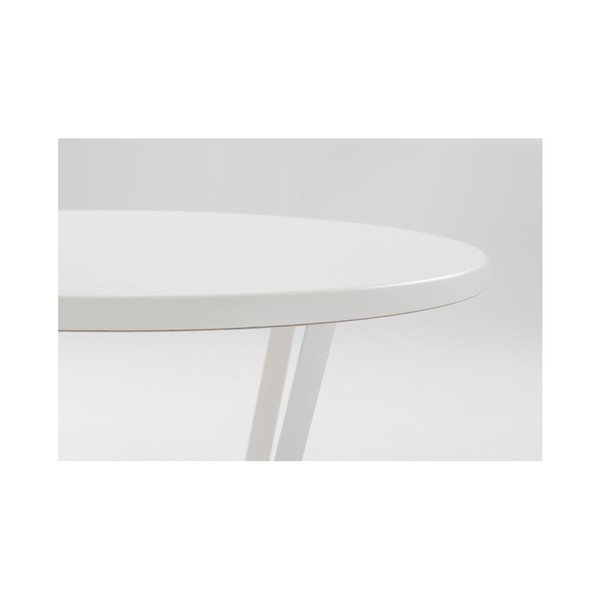 Bílý konferenční stolek Custom Form Mapple, průměr 80 cm-image-4